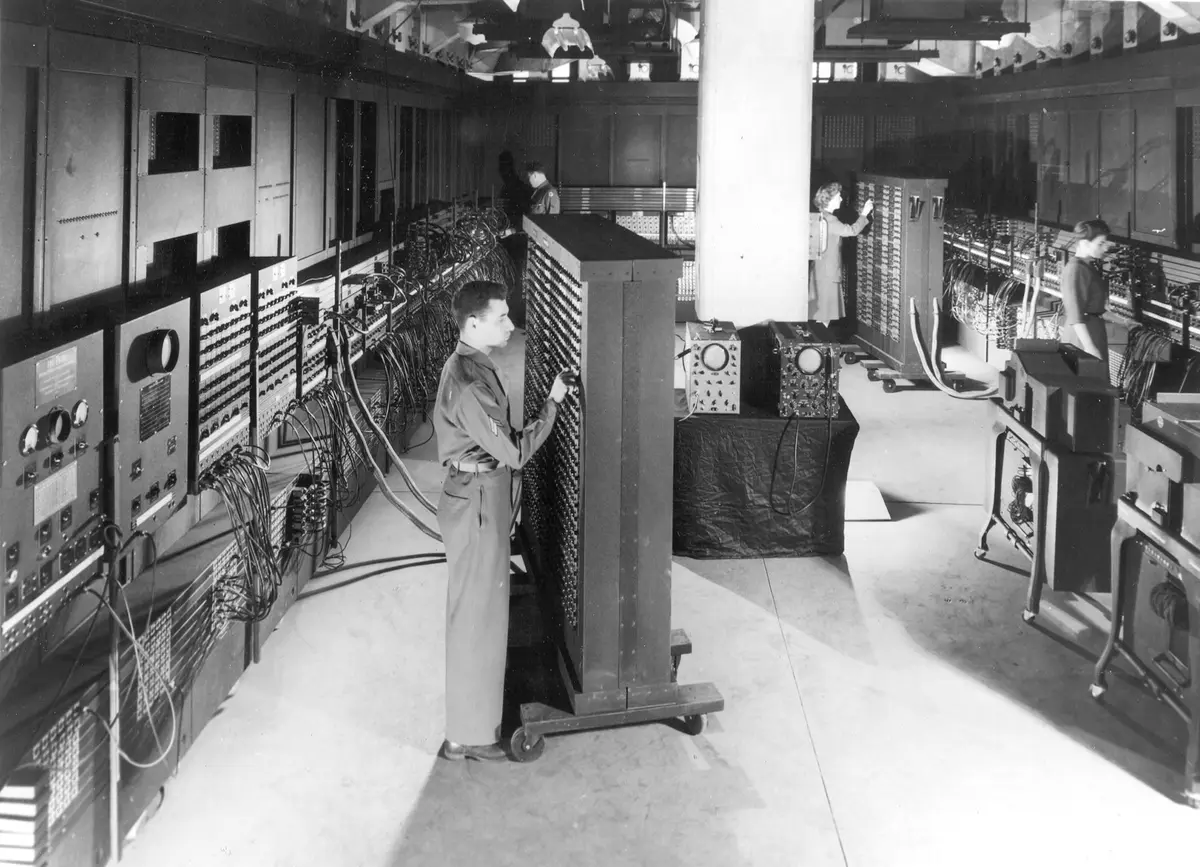 ENIAC, the first general-purpose electronic computer