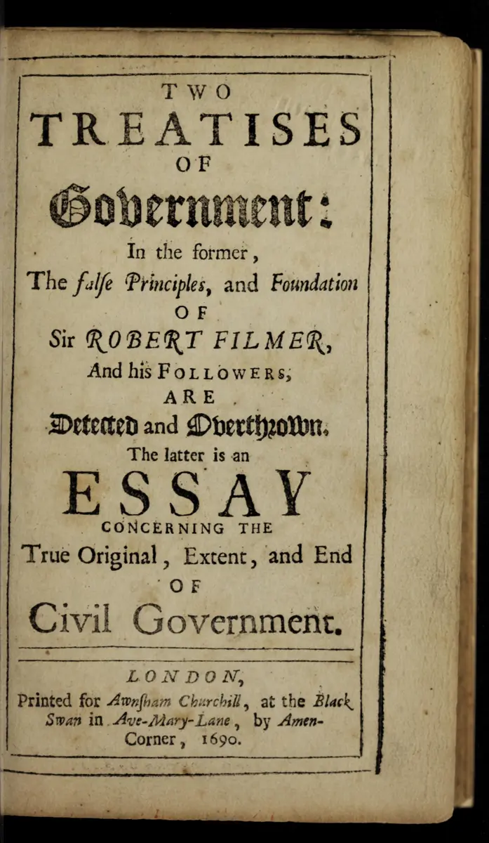 John Locke's Two Treatises of Government