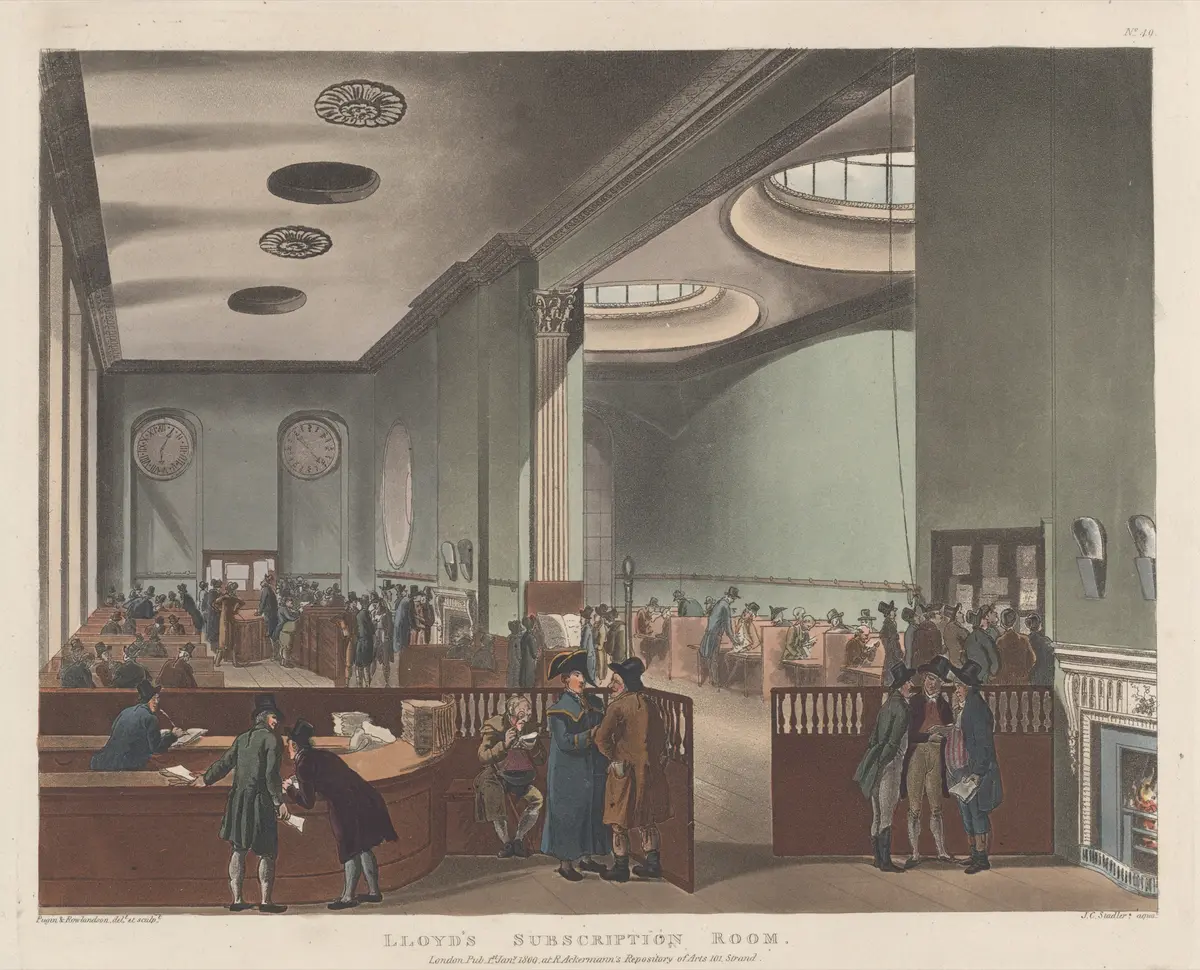 Lloyd's coffee house opens in London