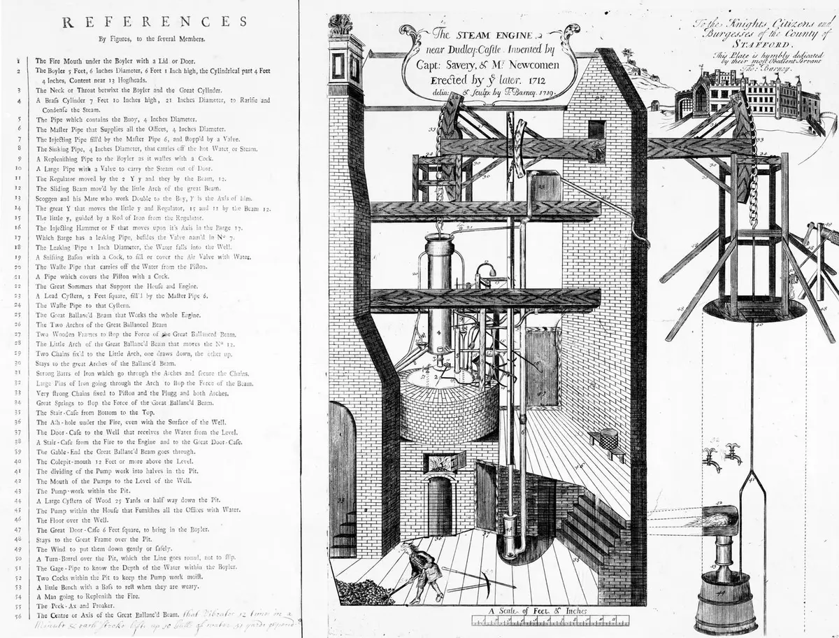 Newcomen's steam engine