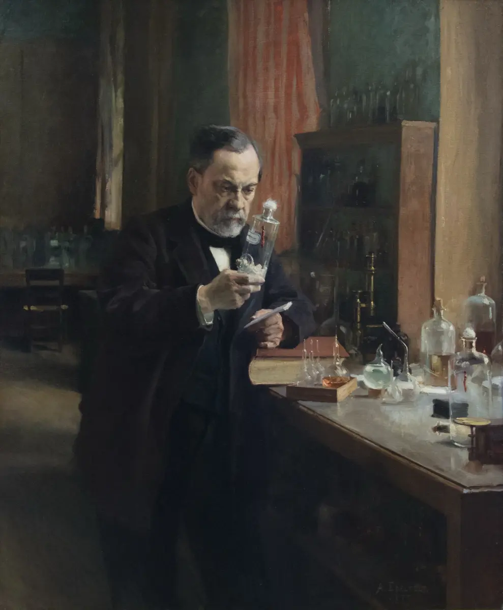 Pasteur proves germ theory
