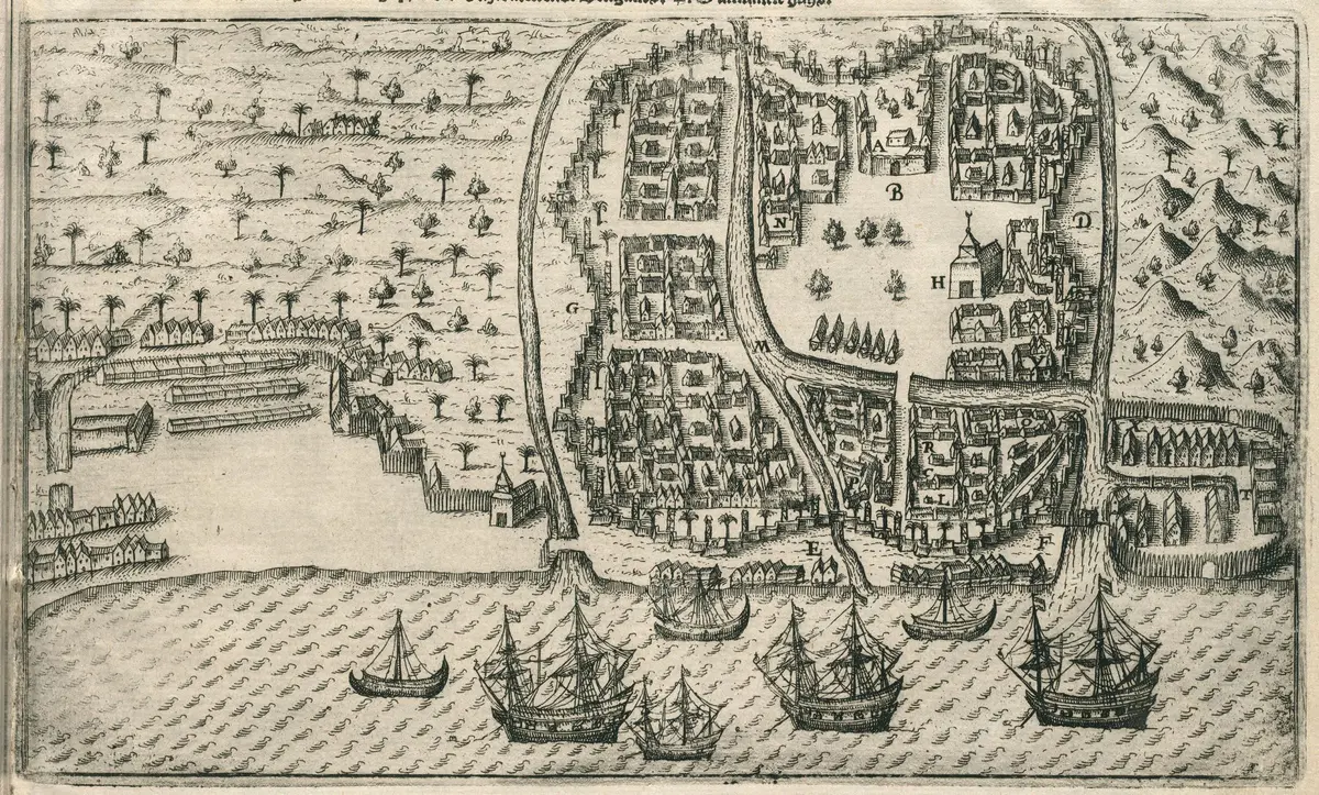 The first Dutch ships reach Java