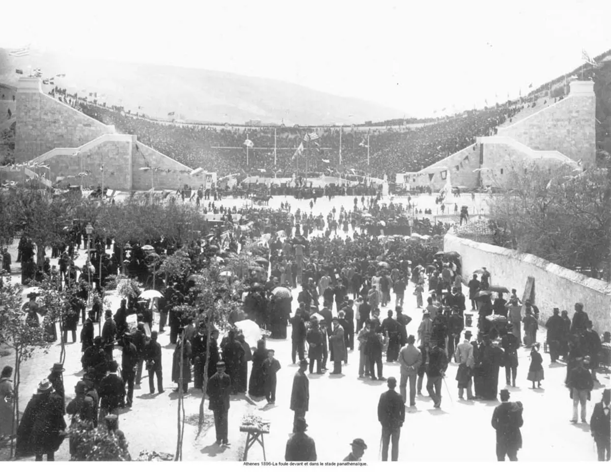 The first modern Olympic Games