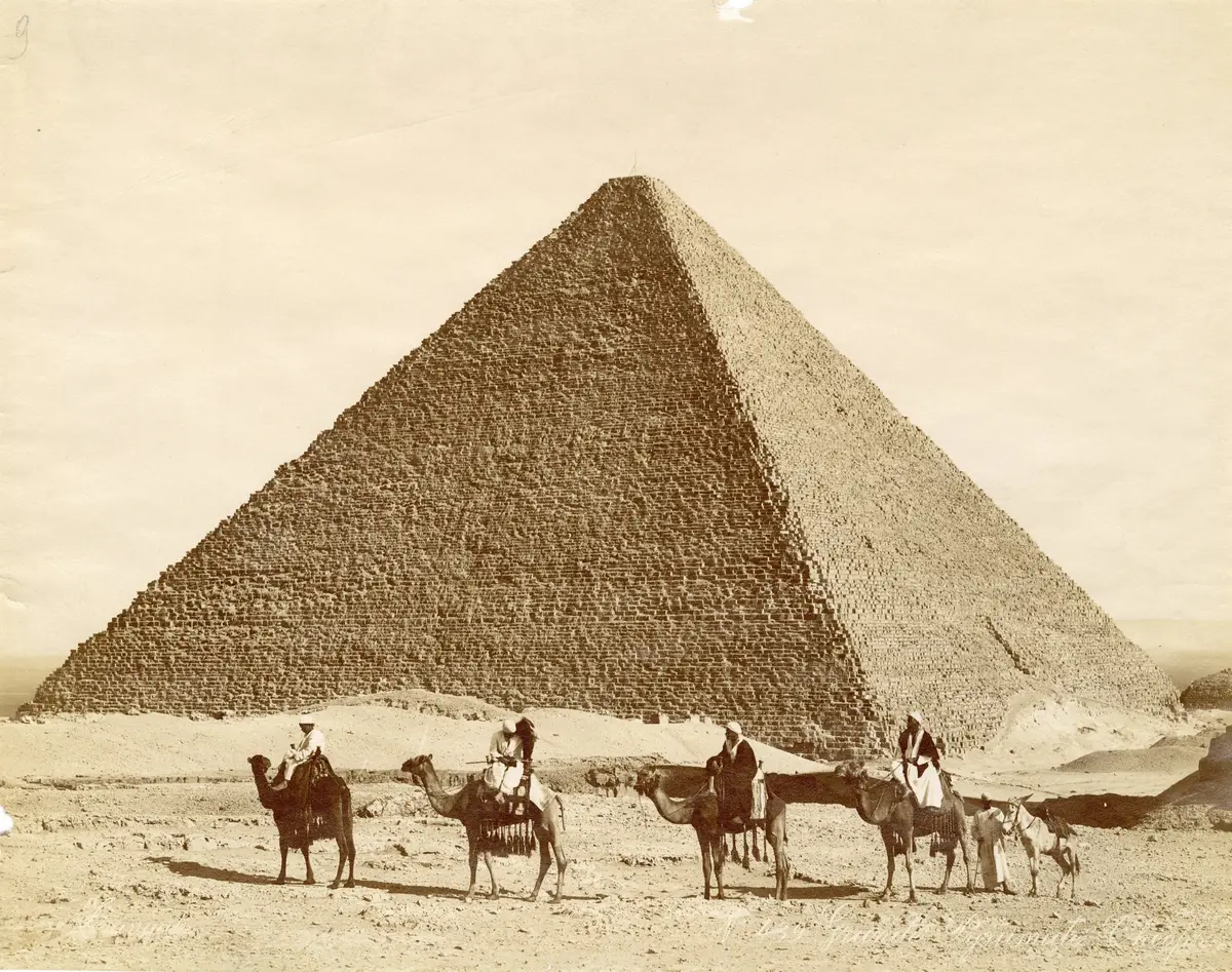 The Great Pyramid of Giza is finished