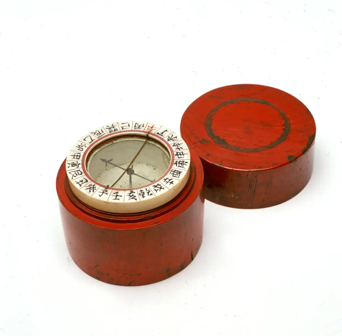 The magnetic compass is used at sea